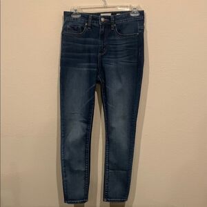 Miss Me Blue Skinny Jeans Classic Denim Style Size 27 Mid Rise